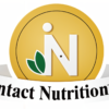 Intact Nutrition logo with leaves design.