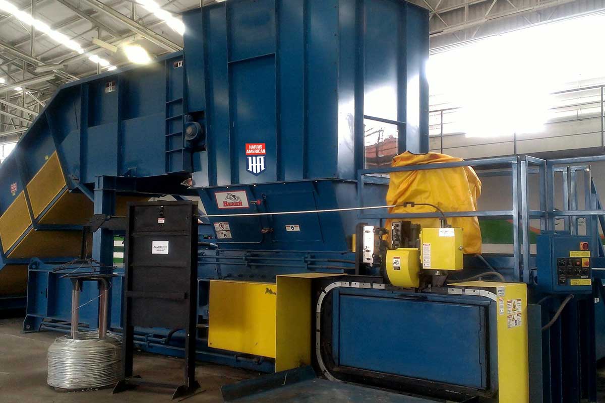 Selco/Mosley Badger Double Ram Press Stock Photo